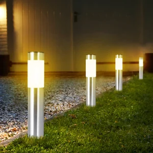 1-2-4-Pack-Solar-Garden-Pathway-Lights-Outdoor-LED-Lighting-Ground-Plug-Bollard-Light-for