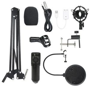 1-Set-Condenser-Microphone-Plug-Play-Good-Pickup-Effect-Condenser-Microphone-Set-with-USB-Soundcard-for