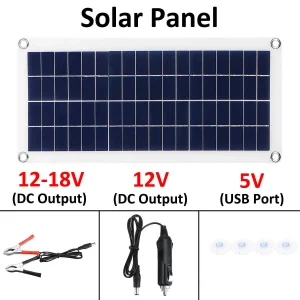 1000W-Flexible-Solar-Panel-Kit-With-2-USB-Complete-Portable-Power-Generator-Solar-Electric-Station-For-1