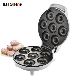 110-220V-Mini-Electric-Grill-Donut-Maker-7-hole-1200W-Portable-Bread-Machine-Non-stick-Kitchen