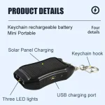 1200mAh-Outdoor-Emergency-Mobile-Phone-Fast-Charging-Portable-Charger-Mini-Ultra-Slim-Keychain-Solar-Power-Banks-2