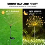 1PC-Solar-Fireworks-Lamp-Outdoor-Grass-Globe-Dandelion-Flash-String-Fairy-lights-90-150-200-LED-2