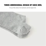 1Pair-Solid-Color-Cotton-Socks-Black-Grey-White-Male-Female-Summer-Breathable-Comfortable-Sports-Boat-Ankle-4