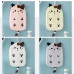 1Pcs-Super-Absorbent-Hanging-Type-Cat-Embroidered-Towelette-Home-Decora-Dual-Purpose-Coral-Velvet-Hand-Towel-5