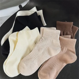 1pair-Fashion-New-Style-Women-Comfortable-Cotton-Socks-Casual-Low-Tube-Girls-Brand-Soft-Striped-Socks-1