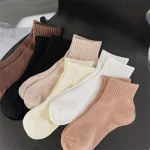 1pair-Fashion-New-Style-Women-Comfortable-Cotton-Socks-Casual-Low-Tube-Girls-Brand-Soft-Striped-Socks-2