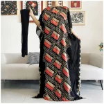 2022-New-Women-Muslim-Sequin-Embroidery-Long-Black-Lady-Clothes-Fashion-New-Arrival-African-Embroidery-Flower-5