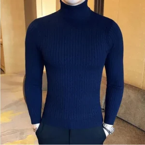 2023-Korean-Slim-Solid-Color-Turtleneck-Sweater-Mens-Winter-Long-Sleeve-Warm-Knit-Sweater-Classic-Solid-1