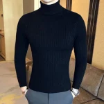 2023-Korean-Slim-Solid-Color-Turtleneck-Sweater-Mens-Winter-Long-Sleeve-Warm-Knit-Sweater-Classic-Solid-2