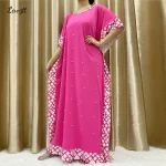 2023-New-Arrival-African-Women-s-Loose-Dress-Muslim-Large-Casual-Dress-Elastic-Fabric-Stitching-Pearl-5