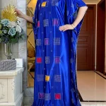 2023-New-Arrival-Summer-African-Abaya-Women-Dashiki-Flowers-Pattern-Good-Quality-Dress-Dubai-Turkey-Islamic-1