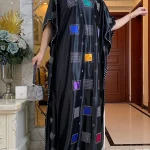 2023-New-Arrival-Summer-African-Abaya-Women-Dashiki-Flowers-Pattern-Good-Quality-Dress-Dubai-Turkey-Islamic-4