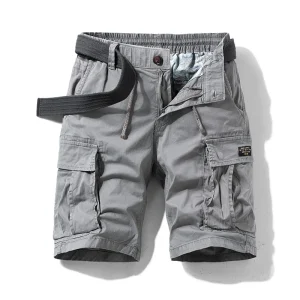 2023-New-Mens-Summer-Cotton-Army-Tactical-Cargo-Shorts-Fashion-Khaki-Multi-pocket-Casual-Short-Pants