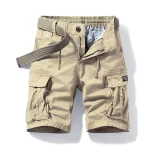 2023-New-Mens-Summer-Cotton-Army-Tactical-Cargo-Shorts-Fashion-Khaki-Multi-pocket-Casual-Short-Pants-4