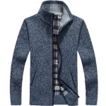 2024-Autumn-Winter-Men-s-Sweater-Coat-Faux-Fur-Wool-Sweater-Jackets-Men-Zipper-Knitted-Thick-1