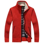 2024-Autumn-Winter-Men-s-Sweater-Coat-Faux-Fur-Wool-Sweater-Jackets-Men-Zipper-Knitted-Thick-5