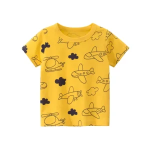 2024-Children-s-T-Shirt-for-Boys-Girls-Kids-Shirts-Baby-Short-Sleeve-Full-Print-Toddler-1