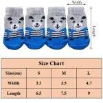 4Pcs-set-Funny-Knitted-Socks-for-Small-Dogs-Anti-Slip-Puppy-Socks-Pet-Paw-Protector-Booties-3