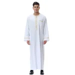 Abaya-Muslim-Men-Clothing-Islam-Dresses-Fashion-Kaftan-Pakistan-Caftan-Saudi-Arabia-Jubba-Thobe-Moroccan-Dubai-4