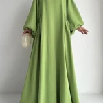 Abaya-Ramadan-Solid-Bishop-Sleeve-Kebaya-Kaftan-Elegant-Crew-Neck-Maxi-Length-Dress-Islam-Abayas-For-5