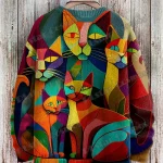Abstract-Art-Cat-Multicolor-Pattern-3D-Printed-Men-s-Crewneck-Knitted-Pullover-Winter-Unisex-Casual-Knit-3