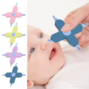 Baby-Dig-Booger-Clip-4-in-1-Care-Gadget-Infants-Ear-Nose-Navel-Clean-Tools-Kids