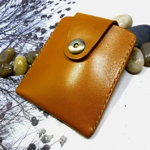 Blongk-Ultra-Thin-Waist-Bag-Genuine-Leather-Mini-Belt-Pack-Hand-made-Driver-s-License-Case