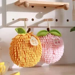 Chenille-Hand-Towels-Wipe-Hand-Towel-Ball-with-Hanging-Loops-for-Kitchen-Bathroom-Quick-Dry-Soft