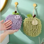 Chenille-Hand-Towels-Wipe-Hand-Towel-Ball-with-Hanging-Loops-for-Kitchen-Bathroom-Quick-Dry-Soft-5