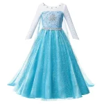 Disney-Girls-Snow-Queen-Elsa-Kids-Costumes-Girls-Carnival-Party-Prom-Gown-Robe-Playing-Children-Clothing-5
