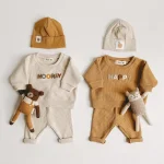 Fashion-Kids-Clothes-Set-Toddler-Baby-Boy-Girl-Pattern-Casual-Tops-Child-Loose-Trousers-2pcs-Baby-3