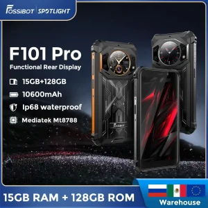 Fossibot-F101Pro-Rugged-Smartphone-15GB-128GB-Android-13-IP68-Waterproof-Mobile-Phone-10600mAh-NFC-Cell-Phone
