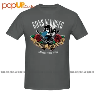 Guns-N-Roses-Here-Today-Gone-To-Hell-1991-Tour-Shirt-T-shirt-Tee-Cute-Style-1