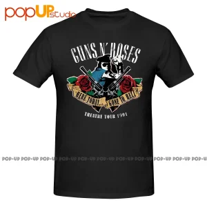 Guns-N-Roses-Here-Today-Gone-To-Hell-1991-Tour-Shirt-T-shirt-Tee-Cute-Style
