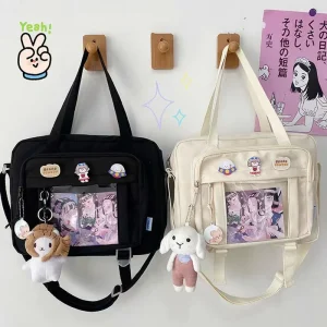 Japanese-High-School-Girls-JK-Bag-Transparent-Handbags-Book-Bag-Satchels-Shoulder-Bag-Itabag-Big-Crossbody-1