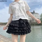 Japanese-Style-Kawaii-Lolita-Mini-Skirt-Women-Gothic-High-Waist-Ruffle-Tiered-Skirts-Sweet-Girly-Summer-4