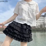Japanese-Style-Kawaii-Lolita-Mini-Skirt-Women-Gothic-High-Waist-Ruffle-Tiered-Skirts-Sweet-Girly-Summer-5