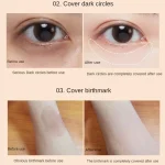 NOVO-Brightening-Concealer-Waterproof-Sweat-Resistant-Strongly-Covers-Spots-Facial-Acne-Marks-Dark-Circles-Woman-Face-3