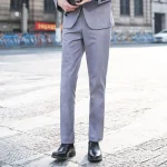 New-Men-Business-Casual-Suit-Pants-Men-Solid-Office-Formal-Trousers-Mens-Classic-Style-Suit-Long-4