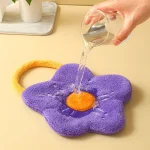Quick-Dry-Hand-Towels-Coral-Fleece-Wipe-Handkerchief-Kitchen-Bathroom-Absorbent-Dishcloth-Cleaning-Cloth-Creative-Flower-4