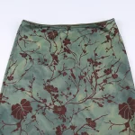 SUCHCUTE-y2k-Vintage-Floral-Printing-Midi-Skirts-Women-Harajuku-Fairycore-Green-Straight-Maxi-Skirt-Aesthetic-Sweet-5