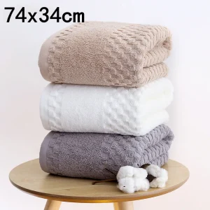 Thickened-100-cotton-bath-towel-increases-water-absorption-adult-bath-towel-solid-color-soft-affinity-face