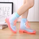 Transparent-Rain-Boots-Women-PVC-Platform-Rain-Shoes-2024-Autumn-New-Slip-on-Ankle-Boots-Boots-2