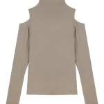 Turtleneck-Off-Shoulder-Long-Sleeve-T-shirt-Women-s-Thin-Velvet-Slim-Bottom-Shirt-Spring-and-5