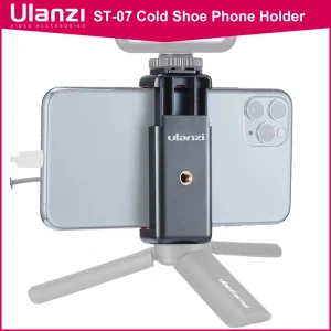 Ulanzi-ST-07-Cold-Shoe-Phone-Mount-Holder-Extend-Cold-Shoe-for-Vlog-Microphone-LED-Light