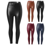 Women-Black-Pu-Leather-Pants-High-Waist-Leather-Sexy-Leggings-Trousers-Ladies-Thick-Stretch-Pantalon-Mujer-2