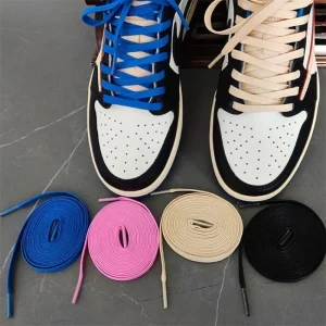 1-Pair-Flat-Cotton-White-Black-Pink-Shoelaces-For-Sneakers-Sport-Casual-Basketball-Shoes-Laces-Women-1