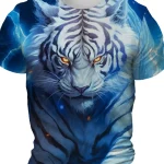 2024-Summer-T-shirt-For-Men-Lion-Graphics-3D-Print-Fashion-Short-Sleeve-O-neck-T-4