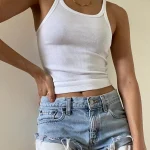 Casual-White-Sleeveless-Cotton-Cami-Top-Women-Fashion-Ribbed-Crop-Top-Tees-Ladies-Basic-Fitness-Camisole-2