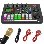 English-Version-Sound-Card-Kit-For-Podcasting-Professional-Audio-Mixer-All-In-One-Podcast-Production-Studio-4